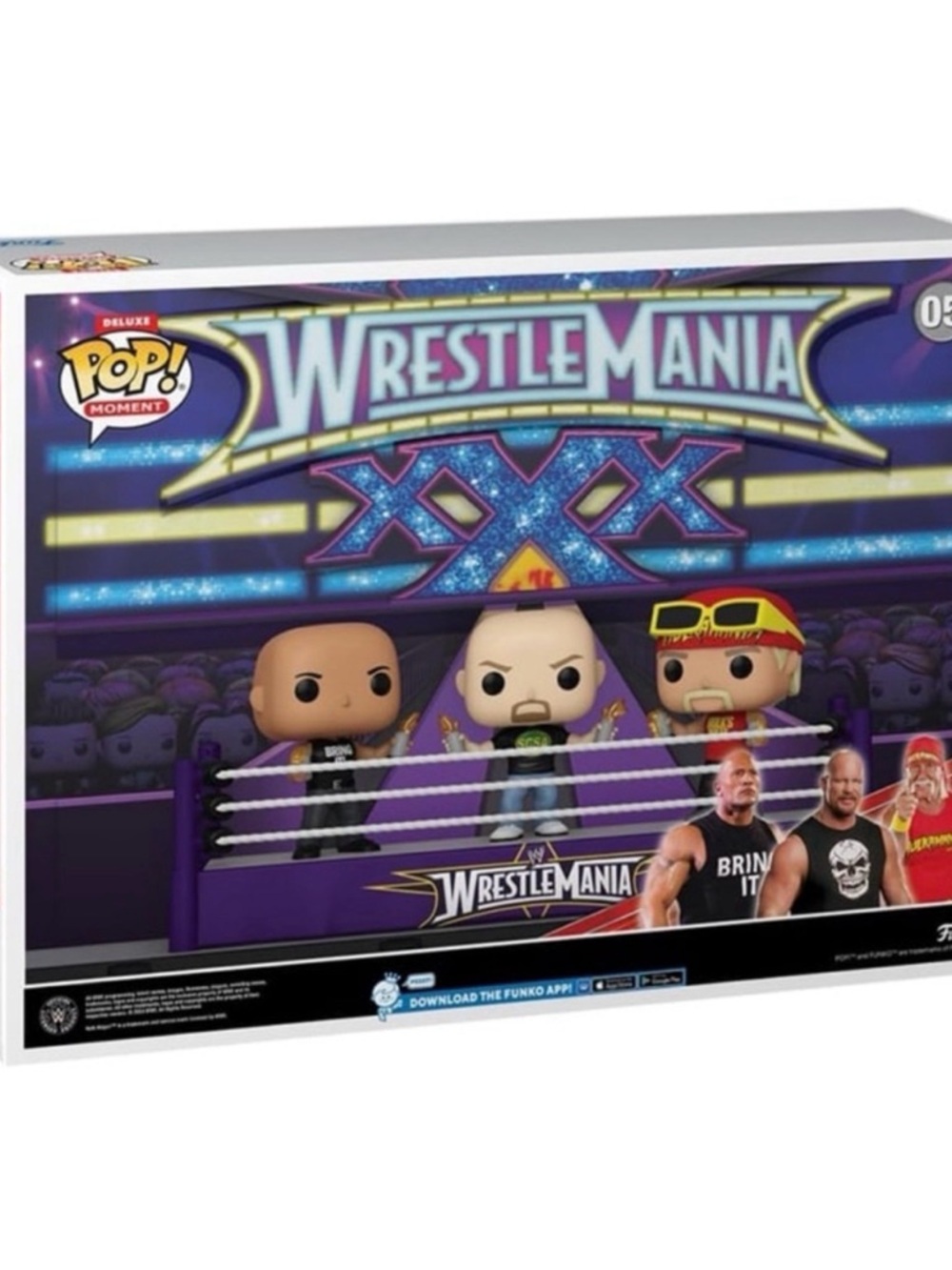 Funko Pop! Moments WrestleMania 30 Opening Toast Set - Purple, Blue, Yellow - Picture 3 of 3